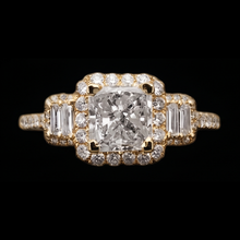 Afbeelding in Gallery-weergave laden, Echte Diamant Ring 1.50 Karaat - 14K Witgoud