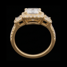 Afbeelding in Gallery-weergave laden, Echte Diamant Ring 1.50 Karaat - 14K Witgoud