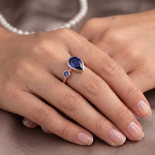 Afbeelding in Gallery-weergave laden, Echte Diamant Ring 2.25 Karaat - 14K Roségoud