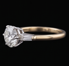 Afbeelding in Gallery-weergave laden, Echte Diamant Ring 2.50 Karaat - 14K Bicolor Goud