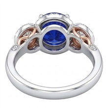 Afbeelding in Gallery-weergave laden, Echte Diamant Ring 3.50 Karaat - 14K Bicolor Goud