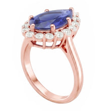 Afbeelding in Gallery-weergave laden, Echte Diamant Ring 3.75 Karaat - 14K Roségoud