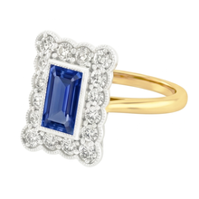 Afbeelding in Gallery-weergave laden, Echte Diamant Ring 3 Karaat - 14K Bicolor Goud