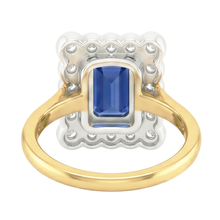 Afbeelding in Gallery-weergave laden, Echte Diamant Ring 3 Karaat - 14K Bicolor Goud