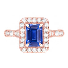 Afbeelding in Gallery-weergave laden, Echte Diamant Ring 3 Karaat - 14K Roségoud