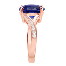 Afbeelding in Gallery-weergave laden, Echte Diamant Ring 3 Karaat - 14K Roségoud