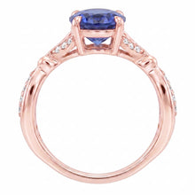 Afbeelding in Gallery-weergave laden, Echte Diamant Ring 3 Karaat - 14K Roségoud