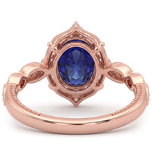 Afbeelding in Gallery-weergave laden, Echte Diamant Ring 3 Karaat - 14K Roségoud
