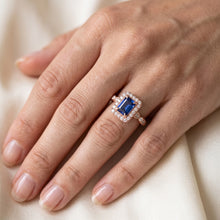 Afbeelding in Gallery-weergave laden, Echte Diamant Ring 3 Karaat - 14K Roségoud