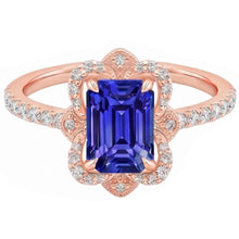 Afbeelding in Gallery-weergave laden, Echte Diamant Ring 4.25 Karaat - 14K Roségoud