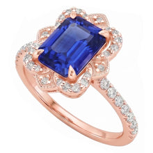Afbeelding in Gallery-weergave laden, Echte Diamant Ring 4.25 Karaat - 14K Roségoud