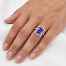 Afbeelding in Gallery-weergave laden, Echte Diamant Ring 4.25 Karaat - 14K Roségoud