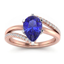 Afbeelding in Gallery-weergave laden, Echte Diamant Ring 4.50 Karaat - 14K Bicolor Goud