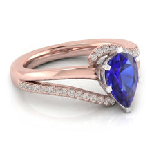 Afbeelding in Gallery-weergave laden, Echte Diamant Ring 4.50 Karaat - 14K Bicolor Goud