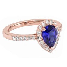 Afbeelding in Gallery-weergave laden, Echte Diamant Ring 4 Karaat - 14K Roségoud