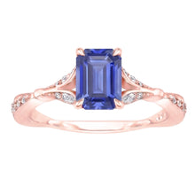 Afbeelding in Gallery-weergave laden, Echte Diamant Ring 4 Karaat - 14K Roségoud