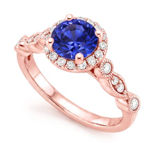 Afbeelding in Gallery-weergave laden, Echte Diamant Ring 4 Karaat - 14K Roségoud