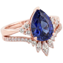 Afbeelding in Gallery-weergave laden, Echte Diamant Ring 4 Karaat - 14K Roségoud