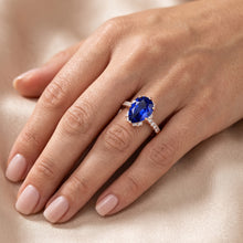 Afbeelding in Gallery-weergave laden, Echte Diamant Ring 4 Karaat - 14K Roségoud