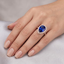 Afbeelding in Gallery-weergave laden, Echte Diamant Ring 4 Karaat - 14K Roségoud