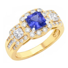 Afbeelding in Gallery-weergave laden, Echte Diamant Ring 5 Karaat - 14K Bicolor Goud