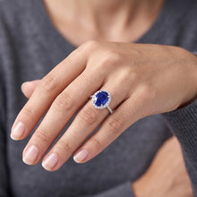 Afbeelding in Gallery-weergave laden, Echte Diamant Ring 5 Karaat - 14K Bicolor Goud