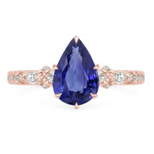 Afbeelding in Gallery-weergave laden, Echte Diamant Ring 5 Karaat - 14K Roségoud
