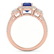 Afbeelding in Gallery-weergave laden, Echte Diamant Ring 5 Karaat - 14K Roségoud