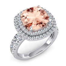 Afbeelding in Gallery-weergave laden, Echte Morganiet Ring 5 Karaat