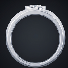 Afbeelding in Gallery-weergave laden, Echte Ovale Diamant Ring Heren Juwelen Omlijsting