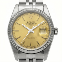 Afbeelding in Gallery-weergave laden, Echte Rolex Datumjust Horloge dameswijzer Rolex Roestvrijstalen jubileum Datumjust