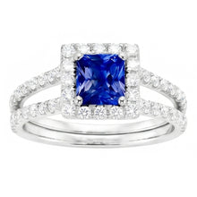 Afbeelding in Gallery-weergave laden, Echte Saffier Eternity Ring 3 Karaat