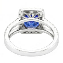 Afbeelding in Gallery-weergave laden, Echte Saffier Eternity Ring 3 Karaat