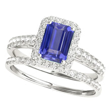 Afbeelding in Gallery-weergave laden, Echte Saffier Eternity Ring 4 Karaat