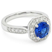 Afbeelding in Gallery-weergave laden, Echte Saffier Ring 1.5 Karaat