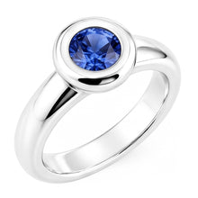 Afbeelding in Gallery-weergave laden, Echte Saffier Ring 1 Karaat