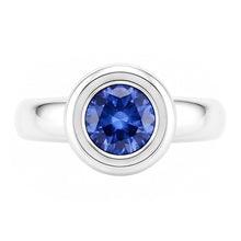 Afbeelding in Gallery-weergave laden, Echte Saffier Ring 1 Karaat