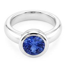 Afbeelding in Gallery-weergave laden, Echte Saffier Ring 1 Karaat