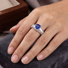 Afbeelding in Gallery-weergave laden, Echte Saffier Ring 1 Karaat