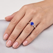 Afbeelding in Gallery-weergave laden, Echte Saffier Ring 1 Karaat