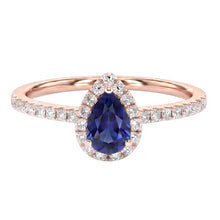 Afbeelding in Gallery-weergave laden, Echte Saffier Ring 2.50 Karaat - 14K Roségoud