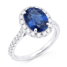 Afbeelding in Gallery-weergave laden, Echte Saffier Ring 2.50 Karaat