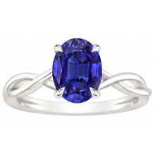 Afbeelding in Gallery-weergave laden, Echte Saffier Ring 2.50 Karaat