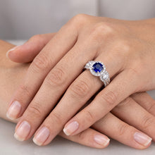 Afbeelding in Gallery-weergave laden, Echte Saffier Ring 2.50 Karaat