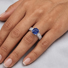 Afbeelding in Gallery-weergave laden, Echte Saffier Ring 2.50 Karaat
