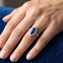 Afbeelding in Gallery-weergave laden, Echte Saffier Ring 2.60 Karaat