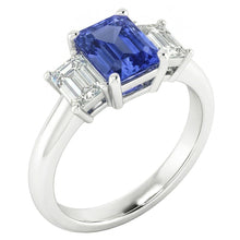 Afbeelding in Gallery-weergave laden, Echte Saffier Ring 2 Karaat