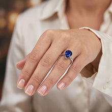 Afbeelding in Gallery-weergave laden, Echte Saffier Ring 2 Karaat
