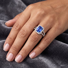 Afbeelding in Gallery-weergave laden, Echte Saffier Ring 2 Karaat