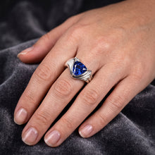 Afbeelding in Gallery-weergave laden, Echte Saffier Ring 2 Karaat